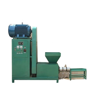 22kw Biomass Rice Husk Charcoal Briquette Machine Non Toxic Screw Propreller