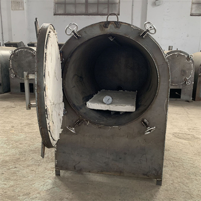 Horizontal Carbonization Charcoal Making Furnace Palm Kernel 250kg/ Batch OEM