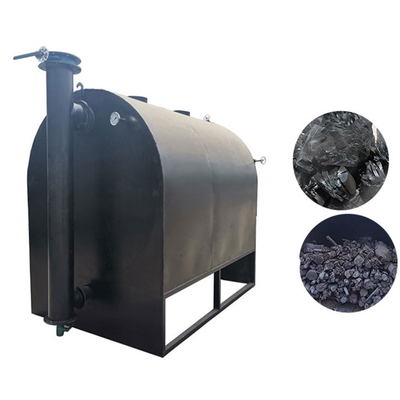 Biochar Bamboo Charcoal Making Machine Wood Logs 1.68t 3m3