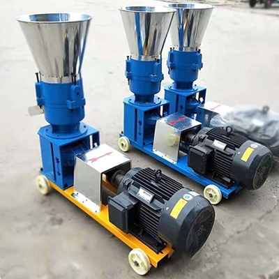 Poultry Feed Pellet Machine Sawdust Biomass Wood Pellet Mill Machine 200kg/ H