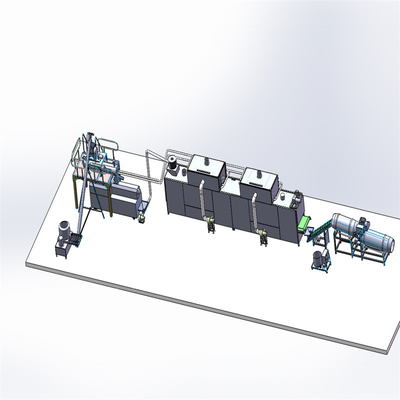 SLG70 Animal Pet Feed Production Line 150KG/ H 34KW