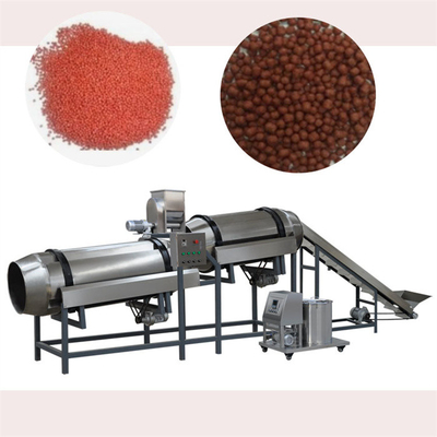 Anti Erosion Anti Rust Floating Fish Feed Extruder Machine 1000kg/ H Complete Set