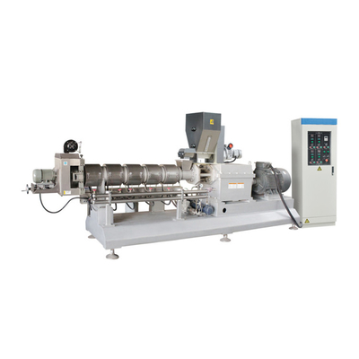 120kg/ H 22KW Dry Pet Food Production Line Dog Treat Extruder 3mm