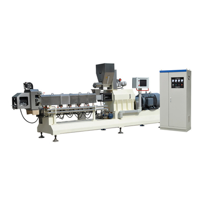 120kg/ H 22KW Dry Pet Food Production Line Dog Treat Extruder 3mm