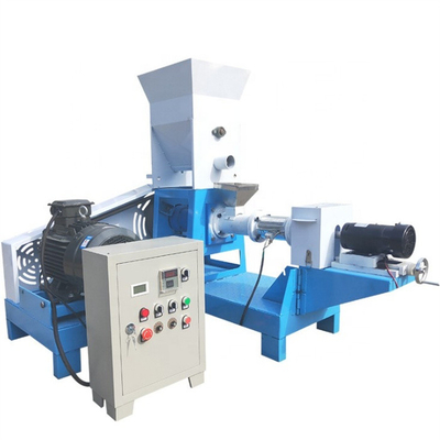 1.5cm Dia Floating Fish Pet Feed Production Line Extruder Machine 17*1.2*2.2m