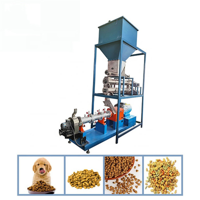 2ton/ H 115KW Pedigree Dog Food Pet Feed Production Line  20×1.2×2.2mm