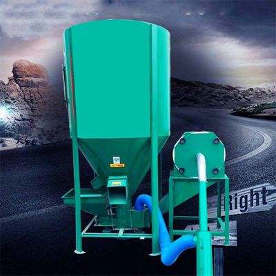 4kw Maize Grinding Hammer Mill Machine 90mm 500kg/ H Feed Mixer