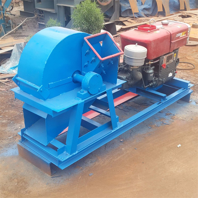 300kg/ H Sawdust Making Machine 1mm To 8mm