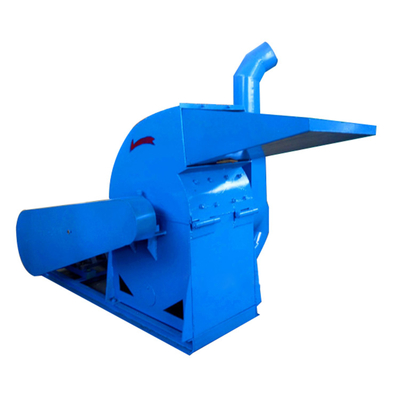 37kw 2ton/ H Rustproof Wood Hammer Mill Diesel Chipper High Efficiency