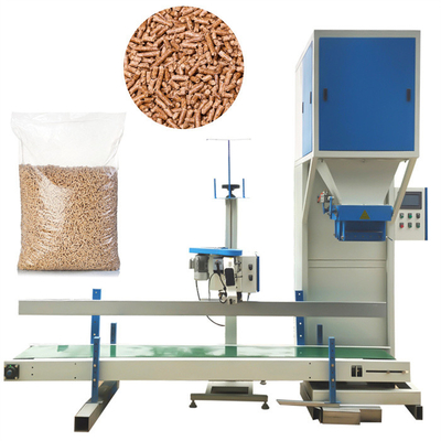 5kg Pneumatic Wood Pellet Packing Machine Weighing And Filling 0.65Mpa CS