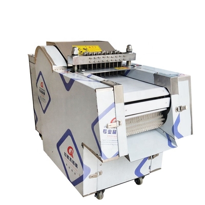 3.5kw Frozen Cube Meat Processing Machine 40mm For Chicken Steak Wearproof