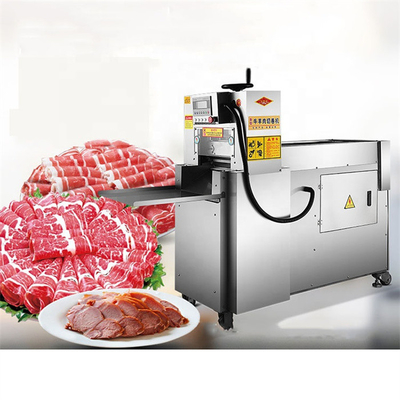 MIKIM 400W Meat Processing Machine Fresh Meat Slicer CNC Control