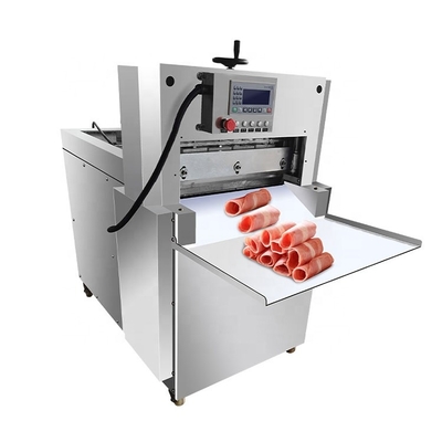 Multifunction Automatic Frozen Meat Slicing Machine PLC 380V Beef Chopping