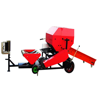 PLC Control Silage Packing Machine Square Bale 550*520mm high density