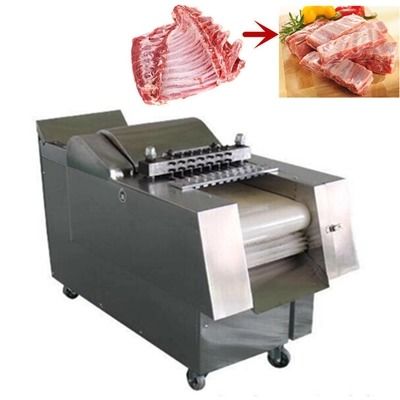 Automatic Commercial Chicken Steak Cutting Machine Poultry Cube Meat Cubes Cutting