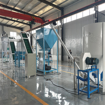 Ten Tons Per Hour High Efficiency Poultry Cattle Sheep Chicken Feed Pellet Production Line
