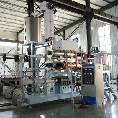 Twin Screw Food Fully Automat Shrimp Fish Feed Pellet Processing Machine Fishing Food Extruder Floating Fish Feed Machine