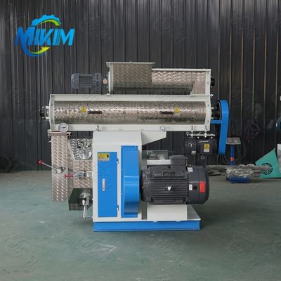 380Volt Animal Feed Pellet Extruder Poultry Farm Machinery High Efficiency