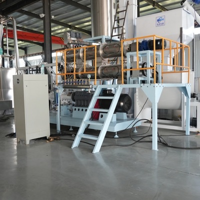 76.5ft 62KW Dog Food Production Line Extruder Twin Screw