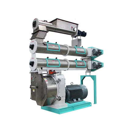 500KG/ H Automatic Pellet Making Machine PLC Control Forage Pellet Mill