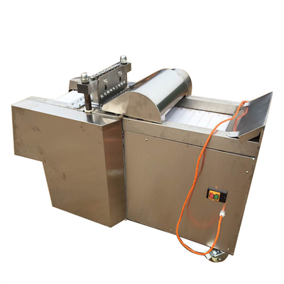 3500w Chicken Meat Cube Cutter Machine Antiwear Stainless Steel