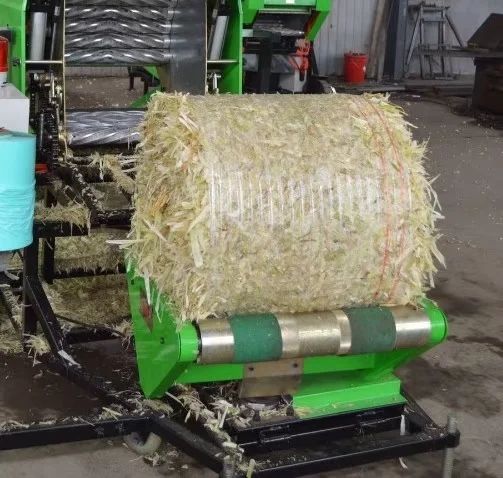 100balers/ H Rice Straw Silage Packing Machine Rectangular Shape 2