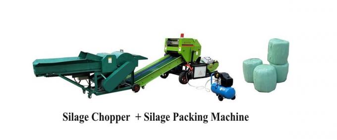 Antirust Small Silage Packing Machine 50 Kg 450 To 500kg/ M3 3
