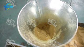 Trial run of poultry feed pellet machine